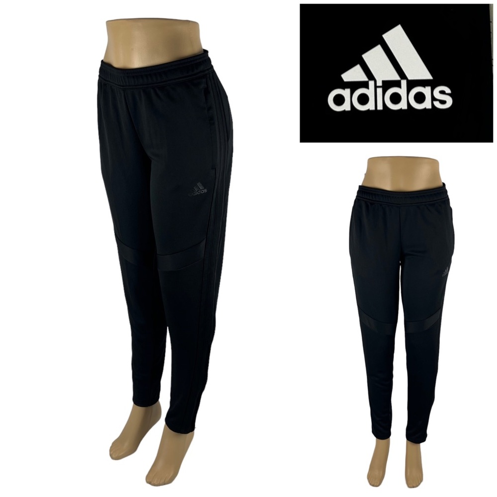 adidas TIRO 19 Womens Medium Training Pant Tapered Fit Black Soccer DZ8764 NWT